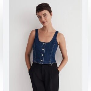 Madewell Denim Vest - NWT